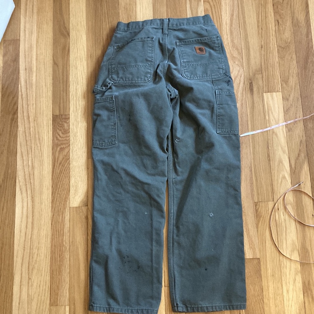 Carhartt Olive Carpenter Pants